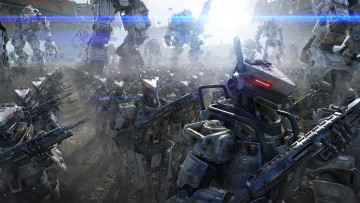 Картинка titanfall видео+игры роботы оружие атака