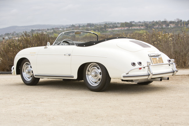 Обои картинки фото 1957-porsche-356-a-carrera-1500-gs-speedster, автомобили, porsche, speedster