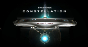 обоя star trek constellation, видео игры, - star trek constellation, вселенная, полет, космический, корабль