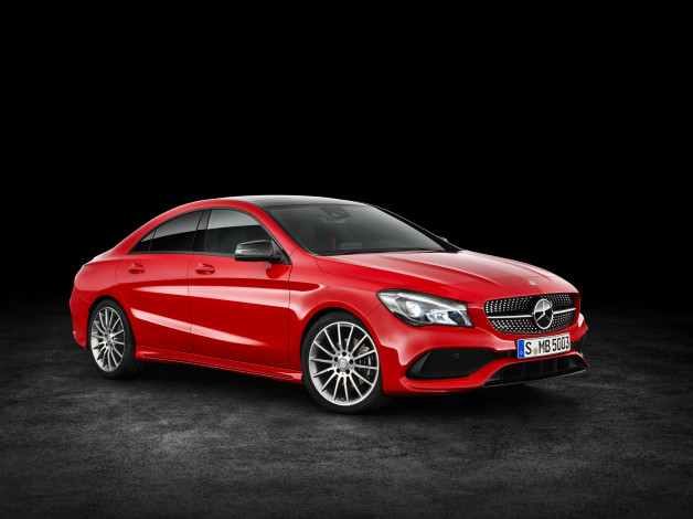 Обои картинки фото автомобили, mercedes-benz, cla, 200, d, 4matic, amg, line, c117, 2016г