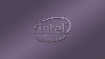 Картинка компьютеры intel логотип фон