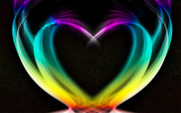 обоя векторная графика, сердечки , hearts, сердечко, цвета