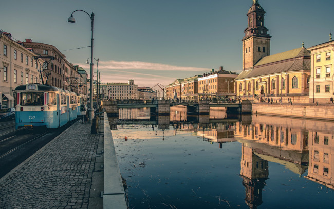 Обои картинки фото gothenburg, sweden, города, - улицы,  площади,  набережные