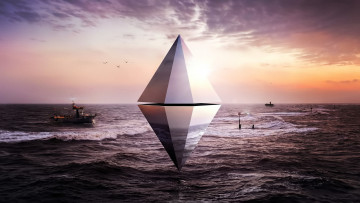 Картинка разное компьютерный+дизайн море корабли пирамида