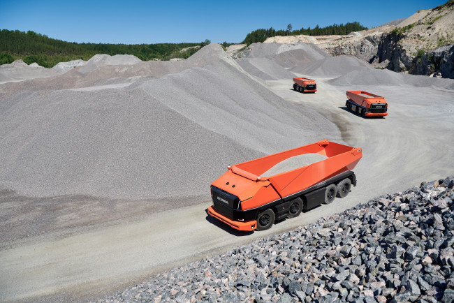 Обои картинки фото техника, строительная техника, scania