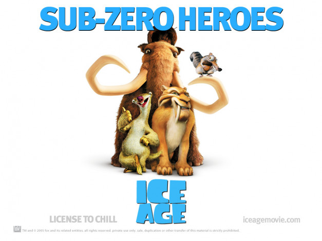 Обои картинки фото мультфильмы, ice, age