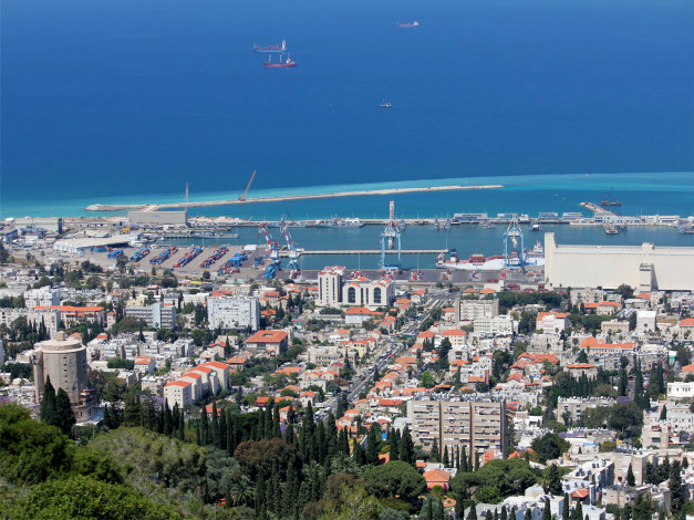 Обои картинки фото хайфа, израиль, города, панорамы