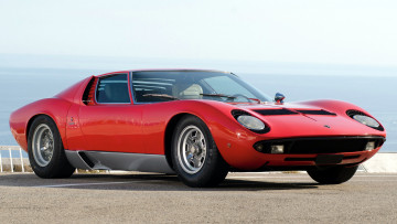 обоя lamborghini, miura, автомобили, automobili, s, p, a, италия, спортивные