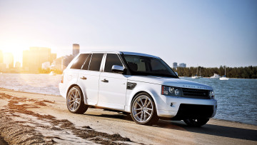 Картинка range rover sport автомобили великобритания полноразмерный внедорожник класс люкс