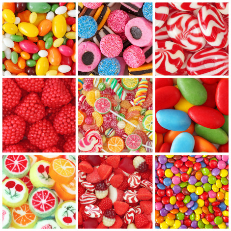 Обои картинки фото еда, конфеты, шоколад, сладости, коллаж