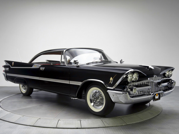 Обои картинки фото dodge, royal, lancer, d500, hardtop, coupe, 1959, автомобили, auto
