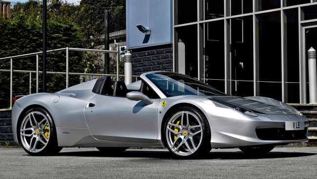 Обои картинки фото ferrari, 458, italia, автомобили, гоночные, s, p, a, спортивные, италия