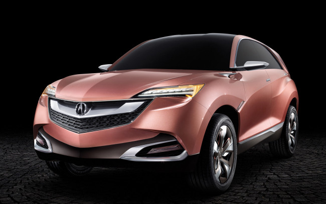 Обои картинки фото автомобили, acura, car, concept, suv-x