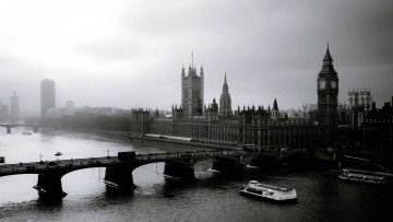 Картинка города лондон+ великобритания черно-белое фото