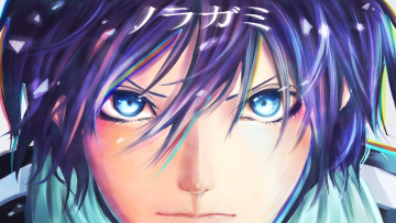 Картинка noragami аниме взгляд лицо