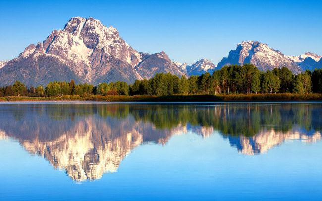 Обои картинки фото природа, горы, вершины, озеро, вода, пейзаж