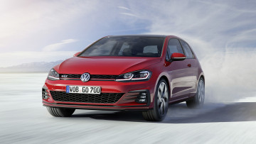 обоя volkswagen golf 7 gti facelift 2017, автомобили, volkswagen, 7, golf, 2017, facelift, gti