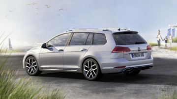 обоя volkswagen golf 7 variant facelift 2017, автомобили, volkswagen, golf, 7, variant, facelift, 2017