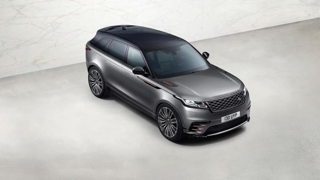 Обои картинки фото range rover velar 2018, автомобили, range rover, range, rover, внедорожник, velar, 2018