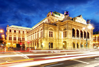 Картинка города вена+ австрия state opera