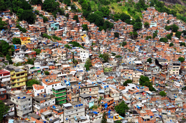 Обои картинки фото города, рио-де-жанейро , бразилия, фавелы
