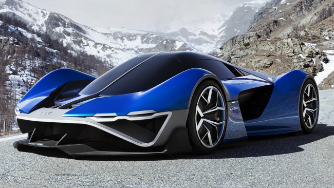 Обои картинки фото alpine a4810 project by ied 2022, автомобили, alpine, a4810, project, by, ied, 2022