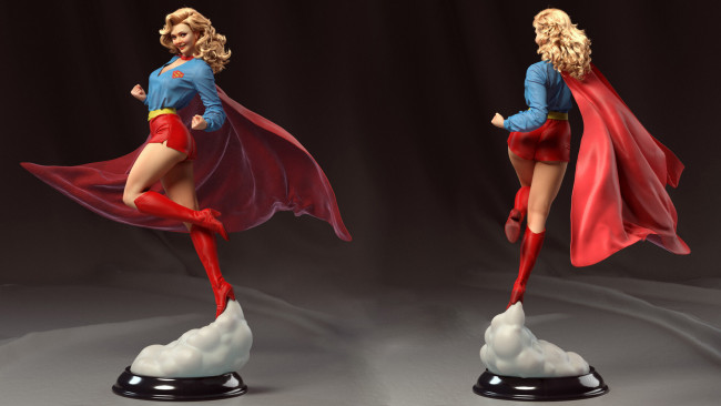 Обои картинки фото разное, игрушки, supergirl