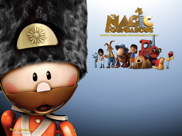 Обои картинки фото мультфильмы, the, magic, roundabout