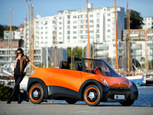 Картинка prochie ecomove qbeak prototype автомобили авто девушками