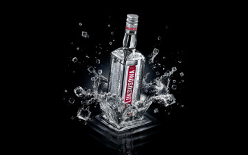 обоя luksusowa, vodka, бренды, напитков, разное, водка