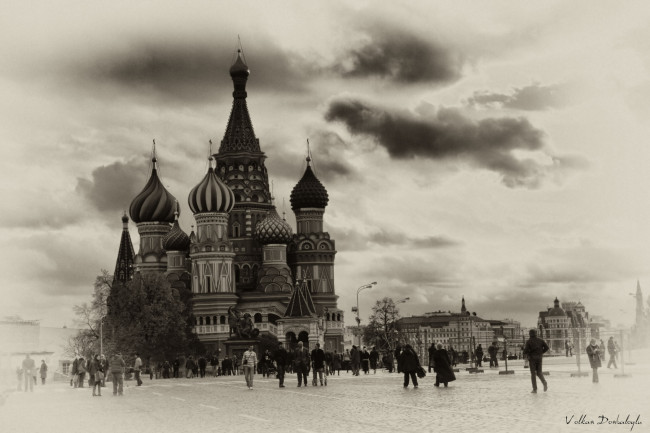 Обои картинки фото города, москва, россия, собор, василия, блаженного