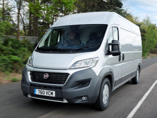 Картинка автомобили fiat 2014 uk-spec серый l3h2 van maxi ducato