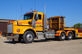 Картинка kenworth+truck автомобили kenworth тяжёлый грузовик