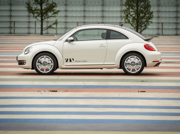 Обои картинки фото автомобили, volkswagen, beetles, edition, beetle, светлый, '2014, г