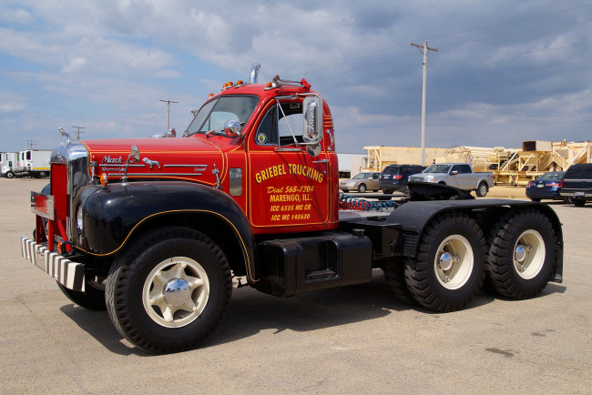 Обои картинки фото 1965 mack truck model b-61, автомобили, mack, грузовик, тяжёлый