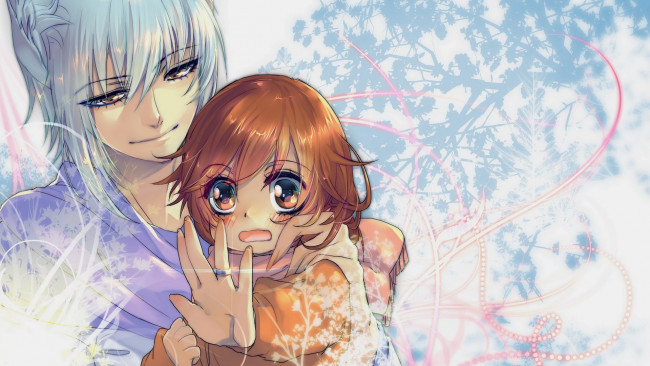 Обои картинки фото аниме, kamisama hajimemashita, томое, нанами, кольцо, романтика, любовь