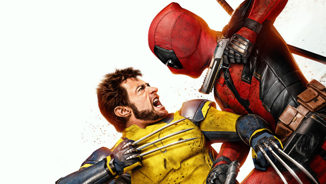 Обои картинки фото deadpool & wolverine  ,  2024 , кино фильмы, deadpool & wolverine, дэдпул, и, росомаха, 2024, фантастика, боевик, комедия, райан, рейнольдс, хью, джекман, рeжиссeр, shawn, levy