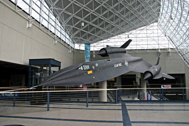 Обои картинки фото sr71 blackbird, авиация, боевые самолёты, самолет, модель