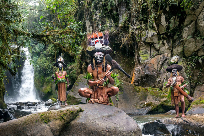 Обои картинки фото papua new guinea, мужчины, -unsort, papua, new, guinea