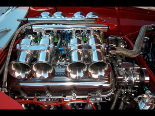 Картинка 1969 baldwin motion 540 camaro supercoupe engine автомобили двигатели