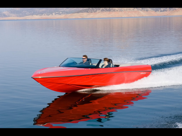 Обои картинки фото 2008, malibu, boats, corvette, limited, edition, sport, корабли, моторные, лодки