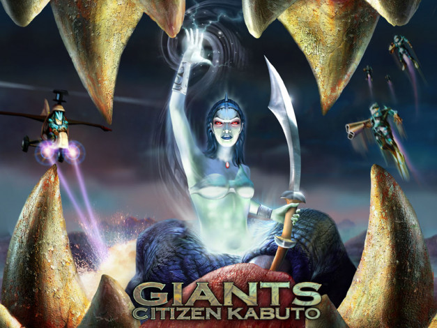 Обои картинки фото видео, игры, giants, citizen, kabuto