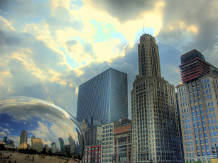 Картинка города Чикаго сша usa chicago