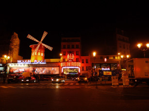 Картинка города париж франция кабаре