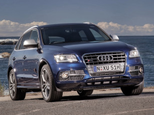 Картинка автомобили audi au-spec tdi sq5 синий 8r