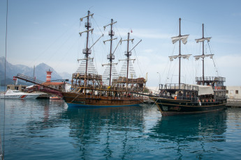 Картинка корабли парусники мачты