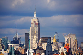 Картинка города нью-йорк+ сша небоскребы