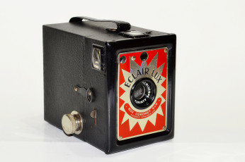 обоя eclair lux 1950, бренды, - другое, коробка, камера, фотоаппарат