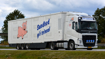 Картинка автомобили volvo+trucks тягач седельный грузовик тяжелый