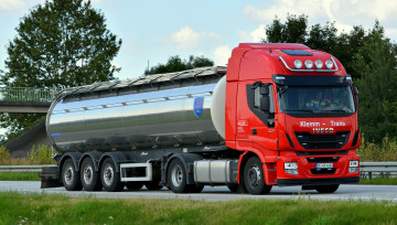 Картинка автомобили iveco тягач седельный грузовик тяжелый